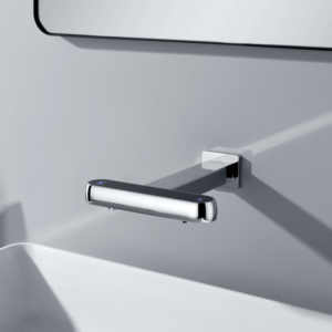 <span class=keywords><strong>Distributeur</strong></span> de savon mural à capteur commercial, mélangeur d'<span class=keywords><strong>eau</strong></span> chaude et <span class=keywords><strong>froide</strong></span> chromé, trou unique, capacité de 3000 ml pour salle de sport, chambre à coucher - Product Image 1