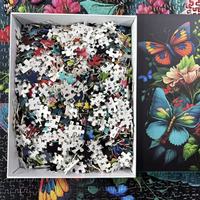 Puzzle personnalisé sur le thème du paysage, en carton recyclé, 1000 pièces pour adultes