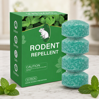 Boules répulsives pour rongeurs, lot de 12, menthe poivrée, naturelles, pour intérieur, extérieur, garage, répulsif pour souris et rats, sans danger pour la maison, OEM, MOQ flexible