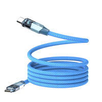 Cable USB 4.0 Maoye con Funda Colorida, 1.2m, 40Gbps, Sincronización de Datos, Carga Rápida de 240W, Conductor de Cobre Estañado, Video 8K, Monitor, Computadora