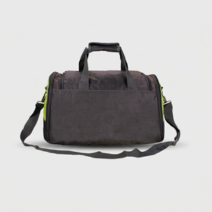 Sac de sport en PU grande capacité pour homme, sac de voyage tendance et imperméable avec fermeture éclair en polyester pour affaires et sports - Product Image 1