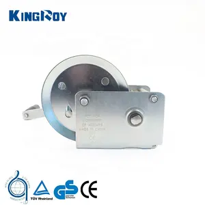 KingRoy 1500lbs Hand Winch Manual Automatic Brake Hand Winch With Friction Brake