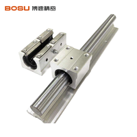 Blocs de guidage linéaires carrés en alliage d'aluminium SBR12 spécialisés pour machines CNC à glissière linéaire