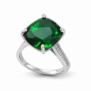 Anello Vintage Quadrato per Donne, Stile Geometrico, Accessorio da Dito per Uso Quotidiano - Product Image 1