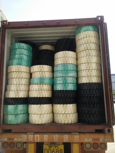 Neumáticos Sólidos Resistentes para Montacargas <span class=keywords><strong>8.25</strong></span> X15 <span class=keywords><strong>8.25</strong></span>-15 825-15 825x15 Neumático Sólido con Rin - Product Image 6