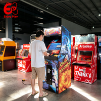 Machine de jeu d'arcade rétro classique 2 joueurs 22 pouces, borne vidéo à monnayeur, vente en gros pour parcs d'attractions, personnalisable