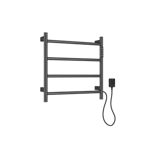 Scaldasalviette Elettrico da Bagno in Acciaio Inox SUS304, Asciugasciugamani a Risparmio Energetico con Timer per Hotel e Appartamenti - Product Image 6