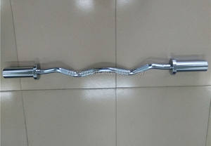 Équipement de Fitness Powerlifting musculation poids libre haltérophilie courbé 120cm <span class=keywords><strong>Ez</strong></span> Curl <span class=keywords><strong>barre</strong></span> d'haltères - Product Image 4