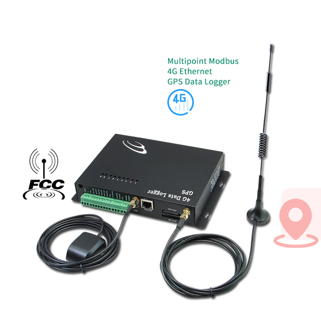 Multipoint Modbus 4G Ethernet GPS Humidity Multi Channel Temperature Gps Tracking Device Gps Logger tracker
