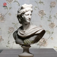 Décoration d'intérieur, statues de David en marbre, art classique célèbre