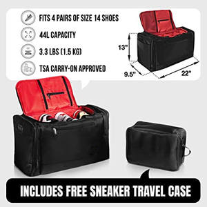 Deluxe Sneaker verstellbare Reisetasche für Schuhe Clean Compartment Reises chuh tasche Perfect Gym Sporttasche Reisen & Gepäck - Product Image 2