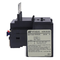 Relais thermique de surcharge électrique professionnel HCR6-38, fabricant industriel, 0,1-38A, 50/60Hz, pour la protection des moteurs