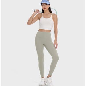 กางเกงโยคะเอวสูงขายส่ง สำหรับออกกำลังกาย ยืดเหยียด ฟิตเนส กระชับสัดส่วน ควบคุมหน้าท้อง กางเกงเลกกิ้งโยคะสำหรับผู้หญิง - Product Image 6