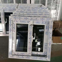 Ventanas Corredizas de Aluminio Negro Modernas de Tamaño Personalizado, Ventana Corrediza de Vidrio Low-E con Mosquitera, Ventana Corrediza Insonorizada para Villa