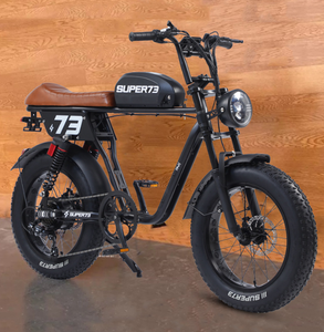 Vélo électrique puissant à pneus larges de 20 pouces pour adultes, 48V 750W, vélo électrique tout-terrain à suspension intégrale, vélo électrique hybride - Product Image 4