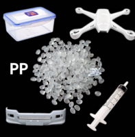 Matière première en plastique PP personnalisable, polypropylène vierge recyclé, matière première PP pour le moulage et l'extrusion industriels spécialisés
