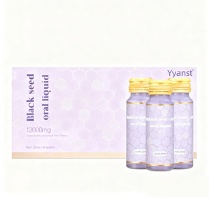 Supplément à base de plantes OEM pour aider à la croissance des cheveux Huile de graines noires Liquide oral Ginseng rouge Collagène Peptide Brillant Boisson pour la croissance des cheveux - Product Image 1