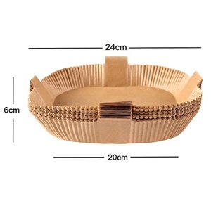 Giấy Hình Vuông Thực Phẩm Chống Nước Trực Tiếp Từ Nhà Máy Giấy Lót Nồi Chiên Không Dầu Bằng Silicon Bán Chạy <span class=keywords><strong>Dropshipping</strong></span> - Product Image 1