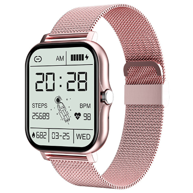 Y13 Mujer Smartwatch Impermeable Reloj Inteligente Con Rastreador De Actividad Y Llamada TFT Display IP67 Diseno Cuadrado