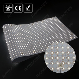 Lámina LED Raymates UL ETL de 1M, Súper Larga, Flexible, con 1 LED, Panel de Luz LED Cortable, DC24V, para Letreros, Cocinas e Islas - Product Image 4