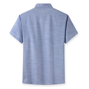 <span class=keywords><strong>เสื้อ</strong></span>เชิ้ตแขนสั้นผู้ชาย RNSHANGER ไซส์ใหญ่พิเศษ 8XL 9XL 10XL สไตล์จีน ชุดถังหลวมๆ สบายๆ แบบดั้งเดิม <span class=keywords><strong>เสื้อ</strong></span>กังฟูผู้<span class=keywords><strong>ชาย</strong></span> - Product Image 2