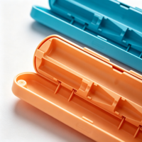 Conteneur de transport industriel en plastique, boîtier de rangement personnalisé pour composants de stylos