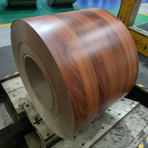 Fábrica de <span class=keywords><strong>China</strong></span> Grano de madera Bobina <span class=keywords><strong>Ppgi</strong></span> Bobina de acero recubierta de color Bobina de acero <span class=keywords><strong>Ppgi</strong></span> impresa - Product Image 1