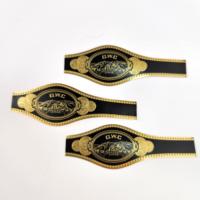 Etiquette de luxe gaufrée 3D pour cigare cubain Bande de cigare adhésive gaufrée pour feuille d'or