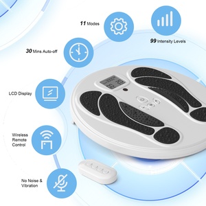 Estimulador Muscular de Pies Recargable, Unidad TENS, Alivio del Dolor, Masajeador de Pies Inalámbrico, Almohadilla de Masaje de Pies Eléctrica EMS - Product Image 6
