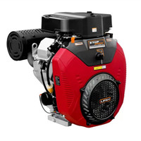 999CC Mesin Poros Horizontal Dua Silinder 36.5Mm Poros Keluaran LIfan 2V90F 37HP Mesin Mesin