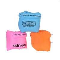 Bouée de natation gonflable en PVC écologique et enroulable pour enfants, sports nautiques, multicolore