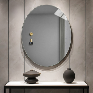 Vinilo Decorativo de Pared con Espejo 3D, Redondo, para Decoración del Hogar, Sala de Estar, Adhesivo Acrílico, <span class=keywords><strong>Mural</strong></span> Decorativo - Product Image 2