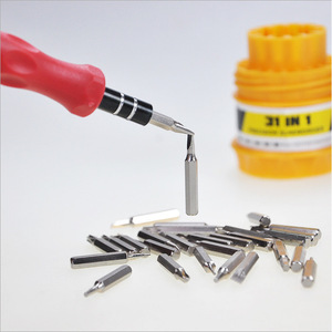 31 In 1 Multi Functional Screwdriver Set Magnetic <b>Precision</b> Repair <b>Tool</b> For Mobile Phones And Toys Metric Standard - Product Image 1