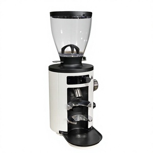 Molinillo de Café Eléctrico con Ajuste de Grosor de Molienda, Tolva Transparente, Blanco y Negro, para Preparación en Mostrador - Product Image 5