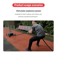 Trineo de Entrenamiento de Alta Intensidad Premium Cross Fit con Base de Acero y Carga de Placas para Fitness