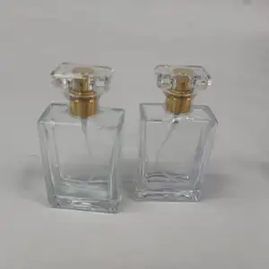 Wholesale Luxury Packaging 30ml 50ml 100ml Empty Glass Perfume Bottles With Box
