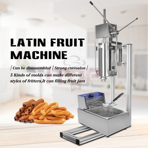 Máquina para Hacer Churros de 5 Litros con Freidora de 8 Litros, Máquina para Hacer Aperitivos Españoles con 5 Boquillas - Product Image 5