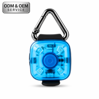 Collier lumineux universel en plastique pour animaux de compagnie, lumière de sécurité nocturne, anti-perte, pour chats et chiens, lumière de marche, étanche, portable, multi-modes