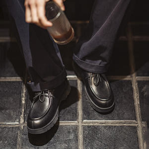 Chaussures hommes Maden hommes <span class=keywords><strong>bateau</strong></span> chaussures Vintage classique en cuir bas extérieur bureau banlieue chaussure printemps RTS 2025 tendance Top qualité - Product Image 4