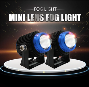 <span class=keywords><strong>Mini</strong></span> Proyector de Luz Antiniebla LED de Doble Color, Luz de Punto de Doble Color Blanco y Amarillo para Motocicletas, Vehículos Todoterreno y Automóviles - Product Image 5