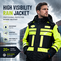 Imperméable d'hiver pour adultes, vêtements de pluie imperméables, veste de pluie imperméable, vêtements de pluie en tissu Oxford