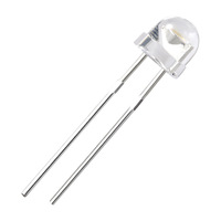 Diodes LED 5 mm, phares à tête de paille, transparents, lumineux, à intensité variable, 5000 K, lumière du jour, garantie 3 ans, composants électroniques