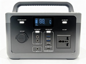 TD300 300W 192Wh Taşınabilir LiFePO4 Güç İstasyonu Solar Jeneratör - 600W Tepe Güç USB PD65W Acil Durum Kamp Bataryası - Product Image 2