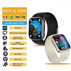 Reloj Inteligente ERON TK67 con Bomba de Aire, Monitor de Presión Arterial, ECG, Frecuencia Cardíaca, SpO2, Temperatura Corporal, Rastreador de Salud, Llamadas Bluetooth - Product Image 3