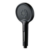Pommeau de Douche Haute Pression Économiseur d'Eau avec Filtre, 3 Fonctions, Grand Panneau de Pulvérisation, Personnalisable OEM pour Salles de Bain d'Hôtels Modernes