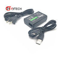 SYYTECH 交流适配器充电器适用于 PSV PS Vita 2000 PSV2000 游戏机充电配件