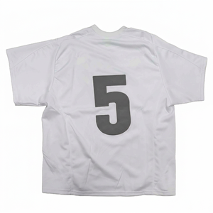 Camiseta de Algodón Lisa Personalizable de Talla Grande con Bordado a Máquina y Manga Corta para Deporte - Product Image 1