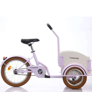 Vélo cargo en gros avec boîte avant plus large pour transporter des enfants, des marchandises, des animaux de compagnie, avec 3 roues, grande capacité pour faire <span class=keywords><strong>les</strong></span> courses, promener <span class=keywords><strong>les</strong></span> chiens, voyager - Product Image 3