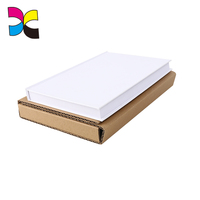 Logo personnalisé imprimé A5 cahier vierge/impression de livre avec boîte d'expédition individuelle