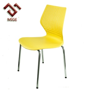 เก้าอี้พลาสติกขาเหล็กโครงเหล็ก - Product Image 2